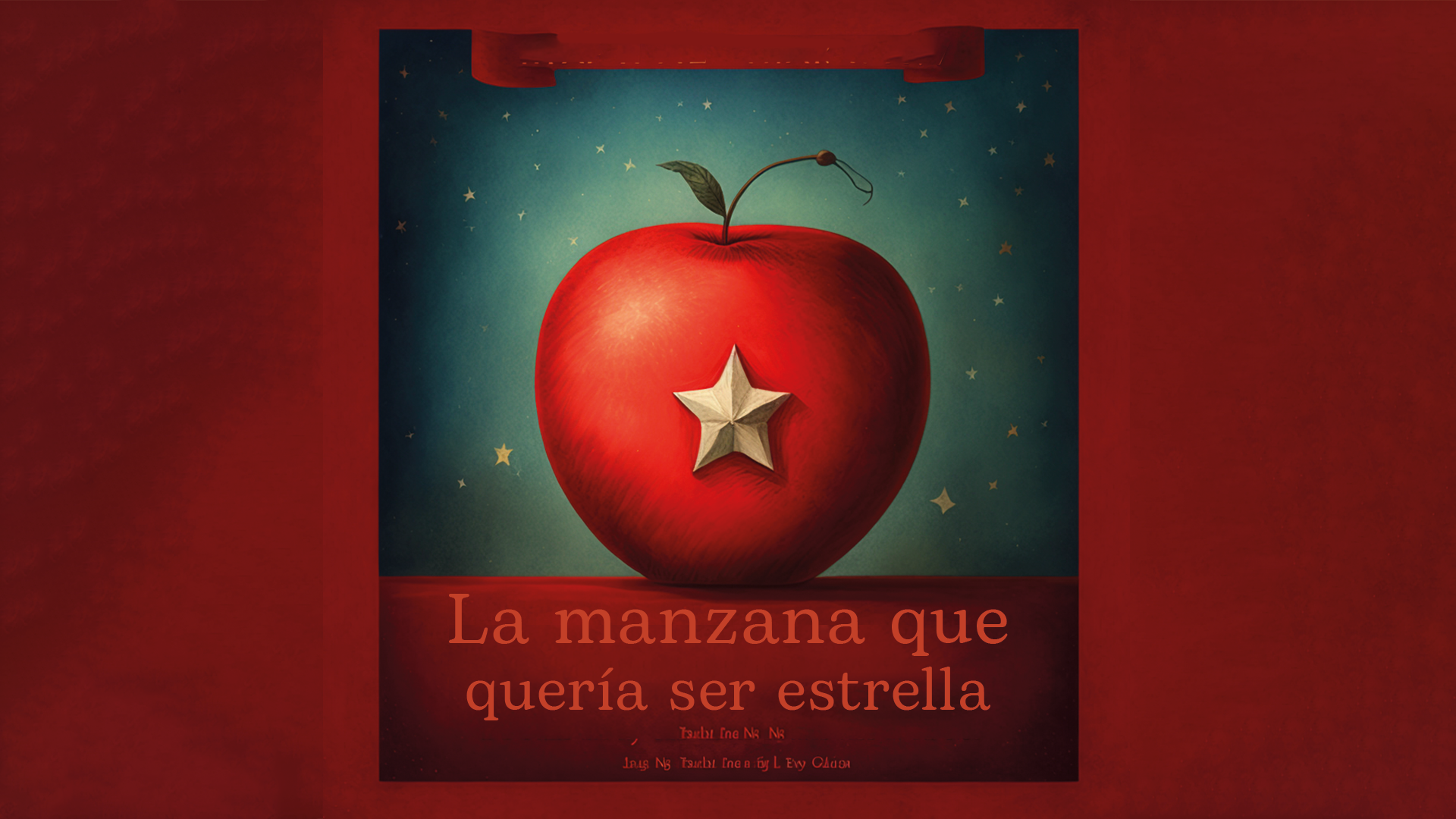 LA MANZANA QUE QUERÍA SER ESTRELLA